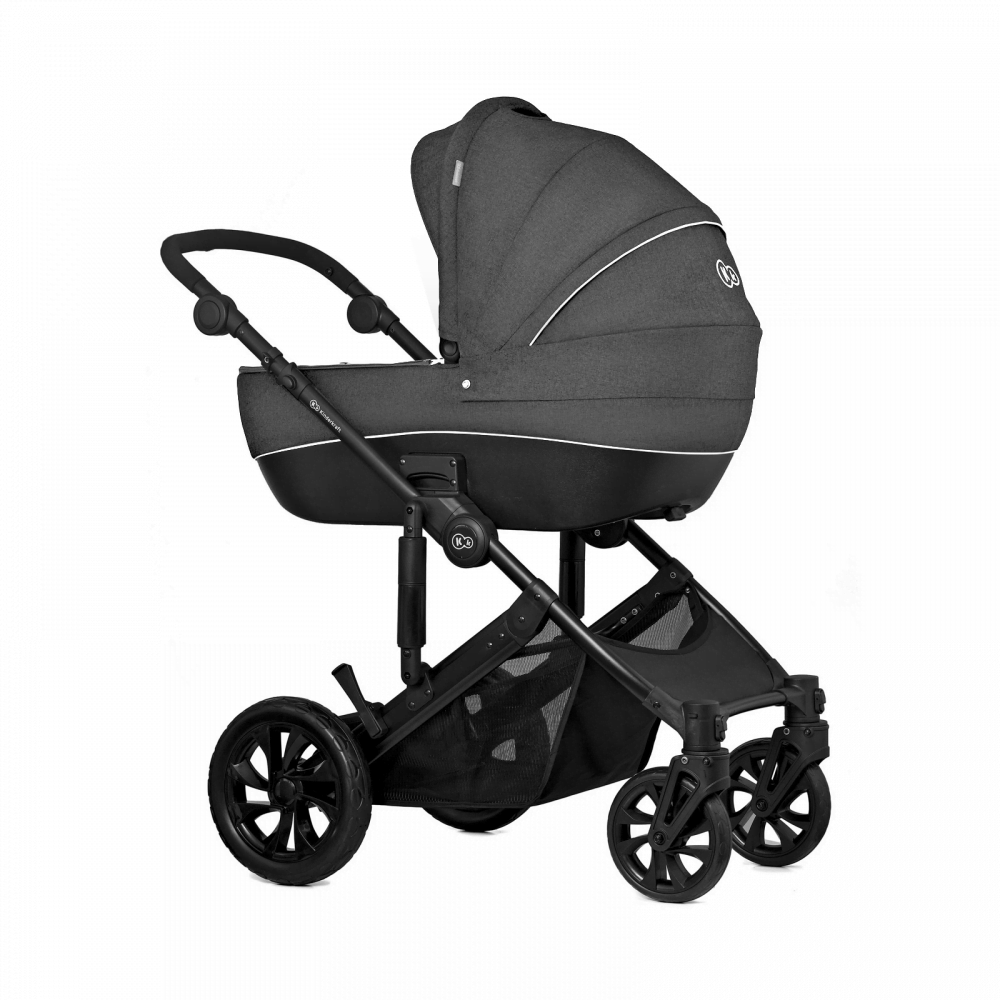 Kinderkraft Prime Lite 3 in 1 Travel System - Black | Travel System