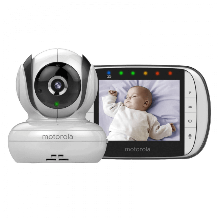 Motorola MBP36S Twin Camera Monitor & BabyControl Breathing Monitor