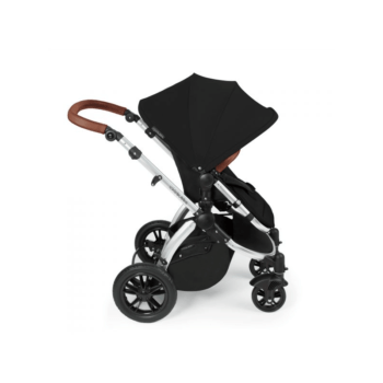 Ickle Bubba Stomp V2 3-in-1 Travel System - Black / Silver - Side