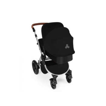 Ickle Bubba Stomp V2 All-In-One Travel System - Black / Silver - Right