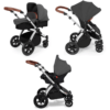 Ickle Bubba Stomp V2 3-in-1 Travel System - Graphite Grey / Silver