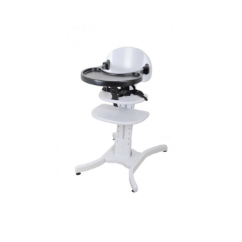 East Coast Curved multi-height Highchair - White Tray