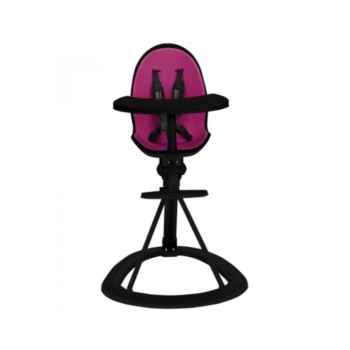 Ickle Bubba Orb Highchair - Purple On Black Frame Front