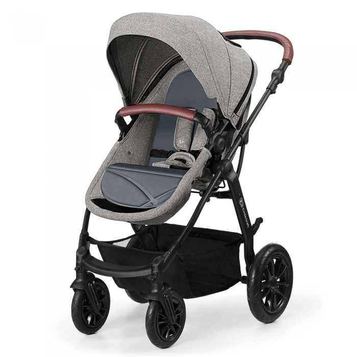 Kinderkraft XMOOV 3 in 1 Travel System | Grey | Carrycot | Stroller