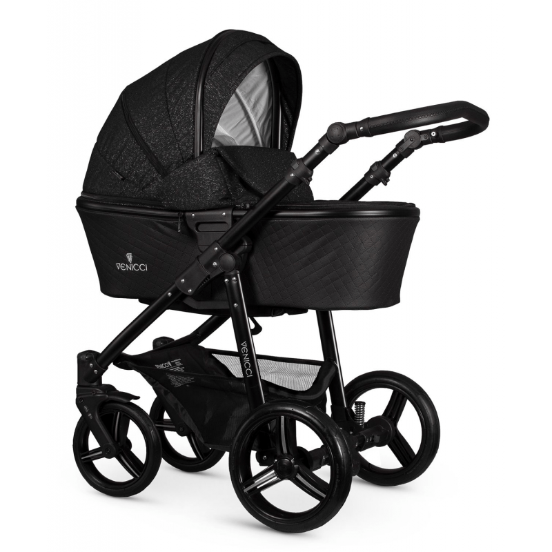 black bob double stroller