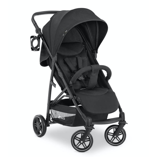 Hauck Rapid 4R Plus Pushchair - Black - BabyMonitorsDirect