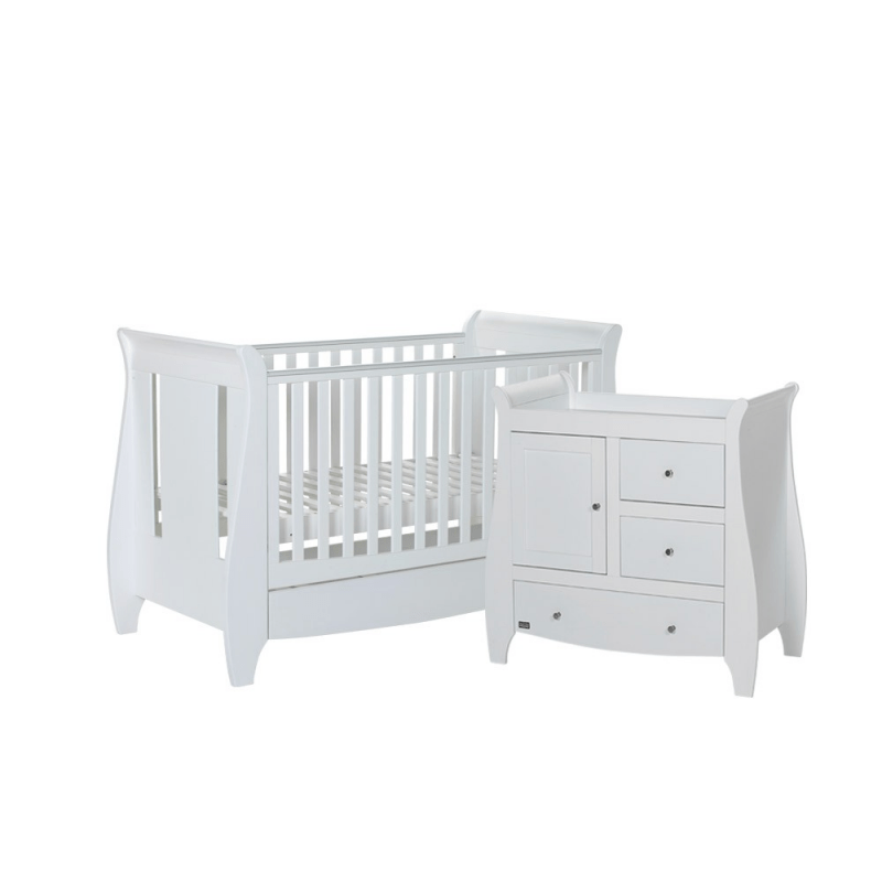 Photos - Kids Furniture Tutti Bambini Katie 2 Piece Room Set - White DSR6530TW 