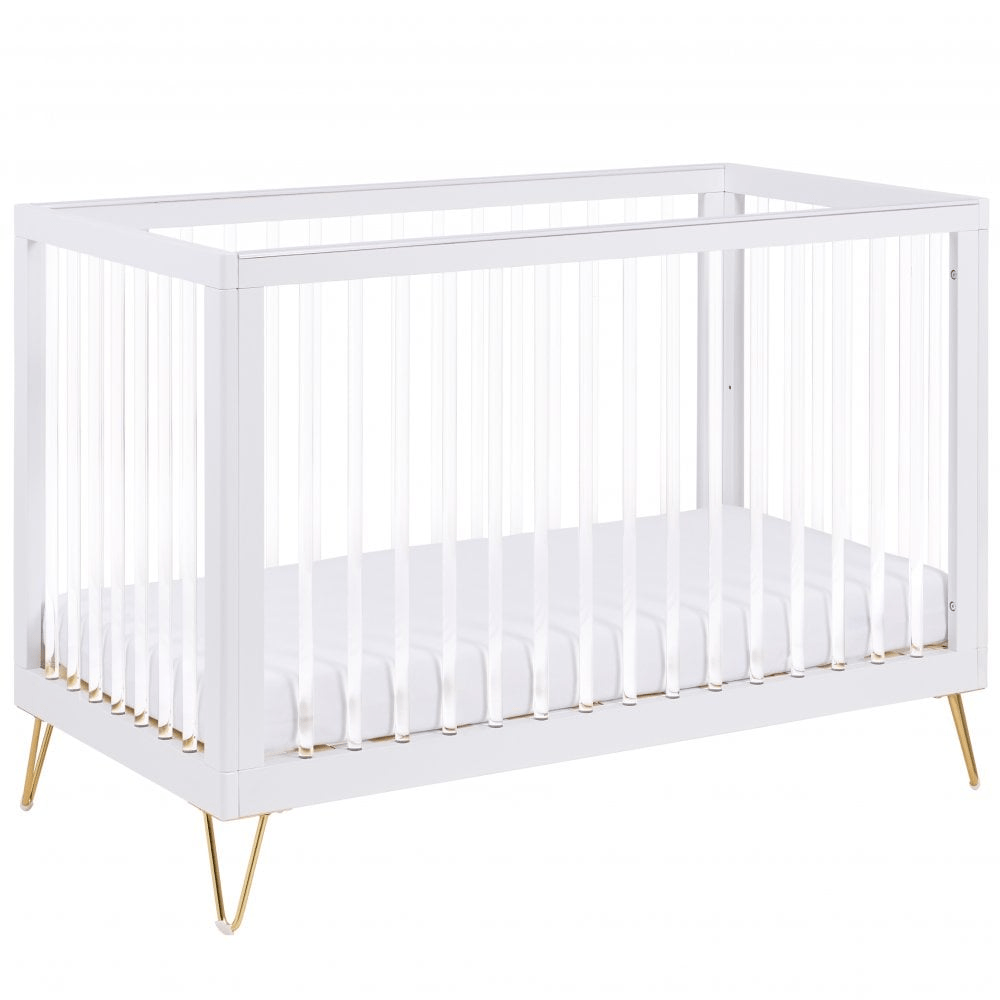 Photos - Cot Babymore Acrylic Kimi  Bed bsr15002acr 