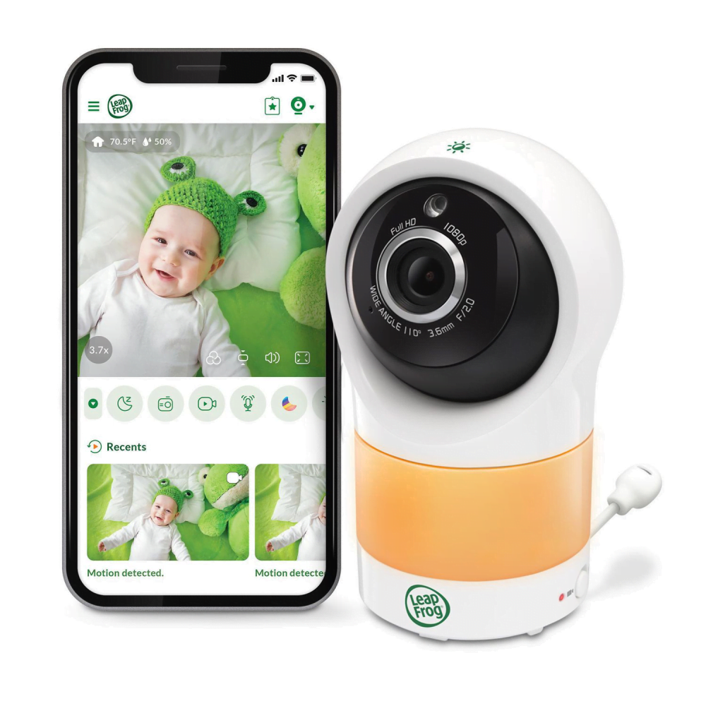 LeapFrog LF1911HD 1080p Smart Wi-Fi Baby Monitor with Colour Night
