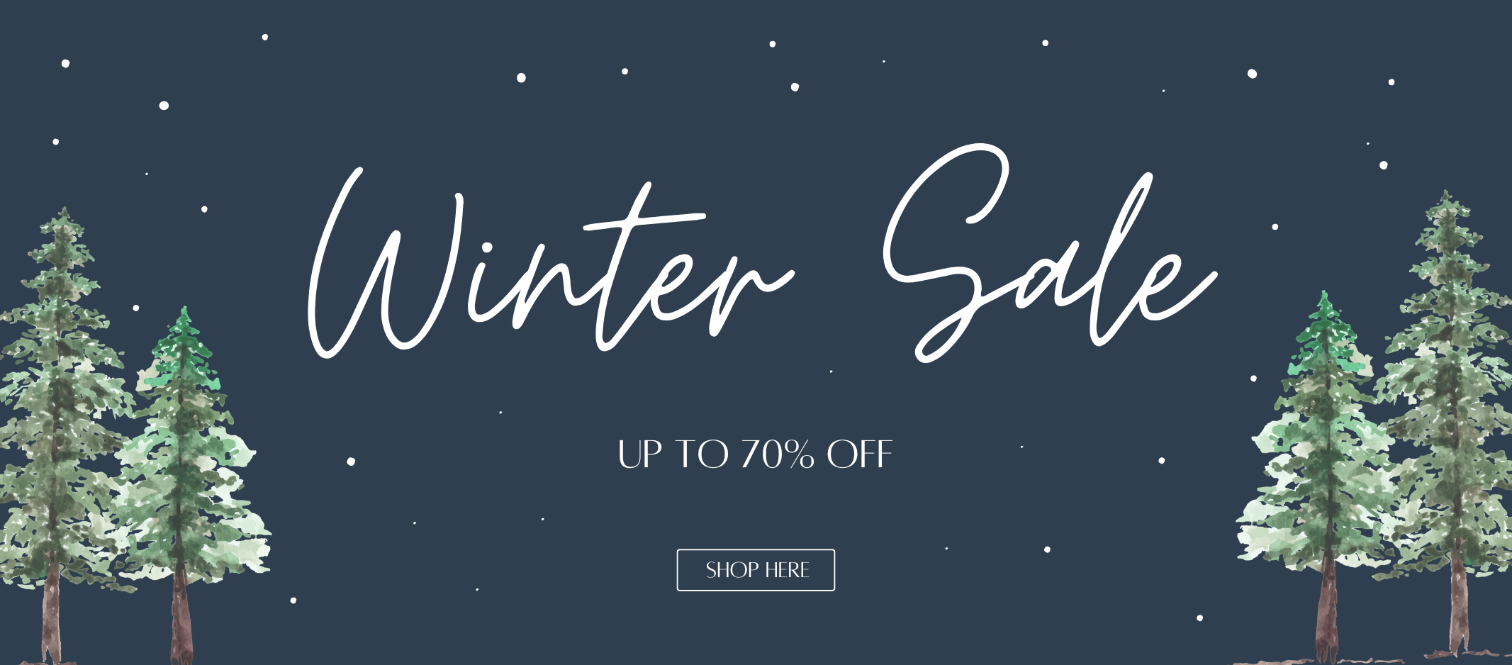 Winter Sale Homepage Tablet