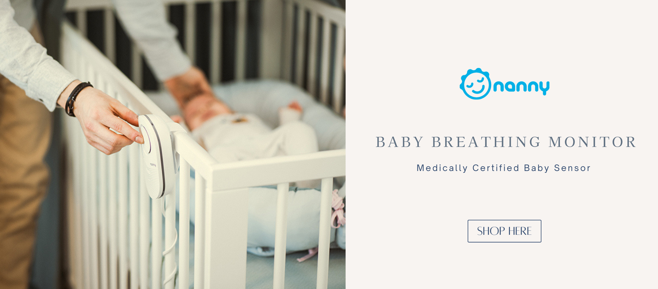 Nanny Bm-03 Breathing monitor Banner - Tablet